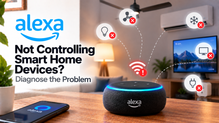 Alexa not controlling smart home devices troubleshooting guide