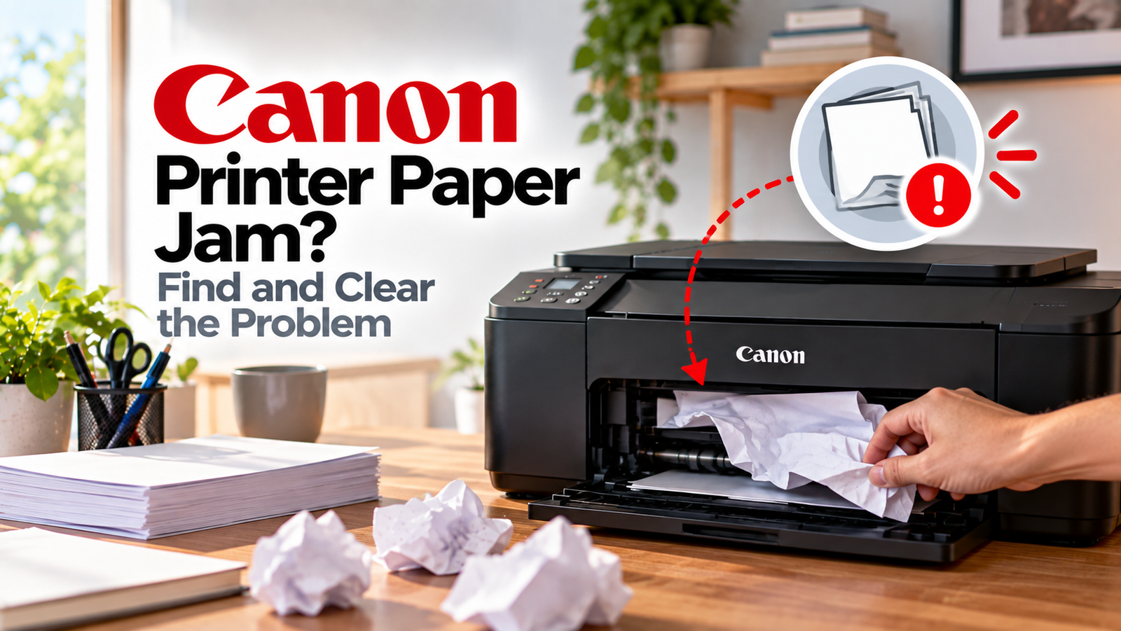 Canon printer paper jam troubleshooting guide