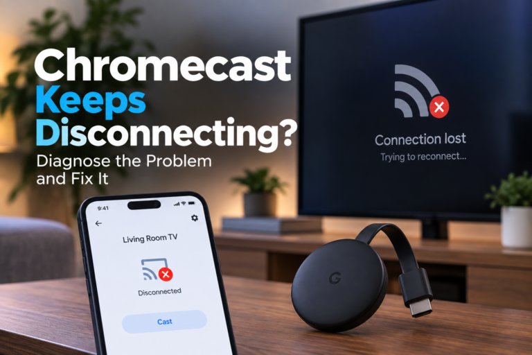 Chromecast disconnecting
