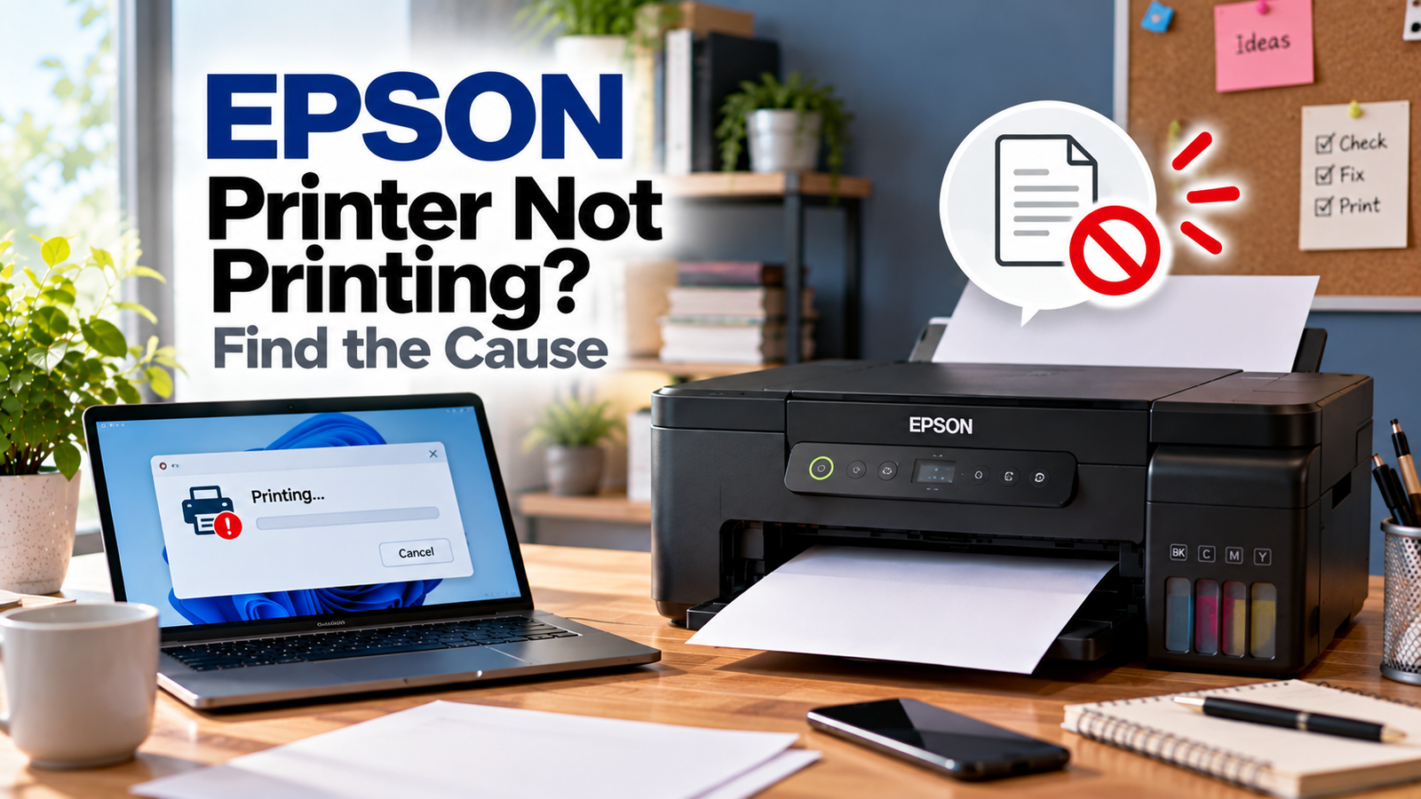 Epson printer not printing troubleshooting guide