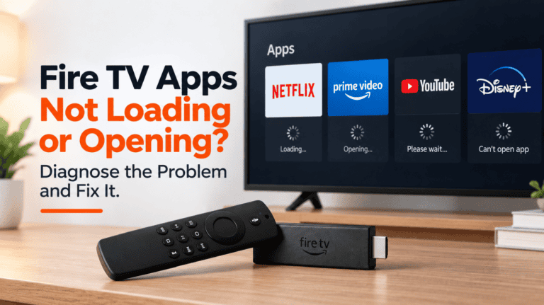 Fire TV Apps not loading