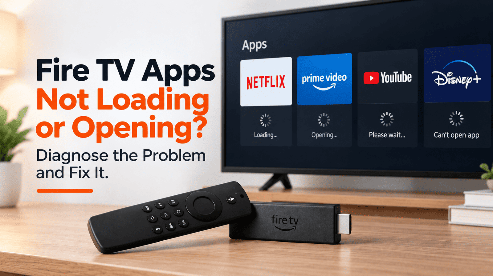 Fire TV Apps not loading