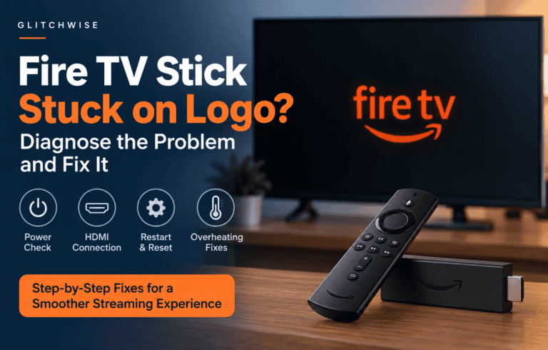 Fire TV Stick stuck on logo