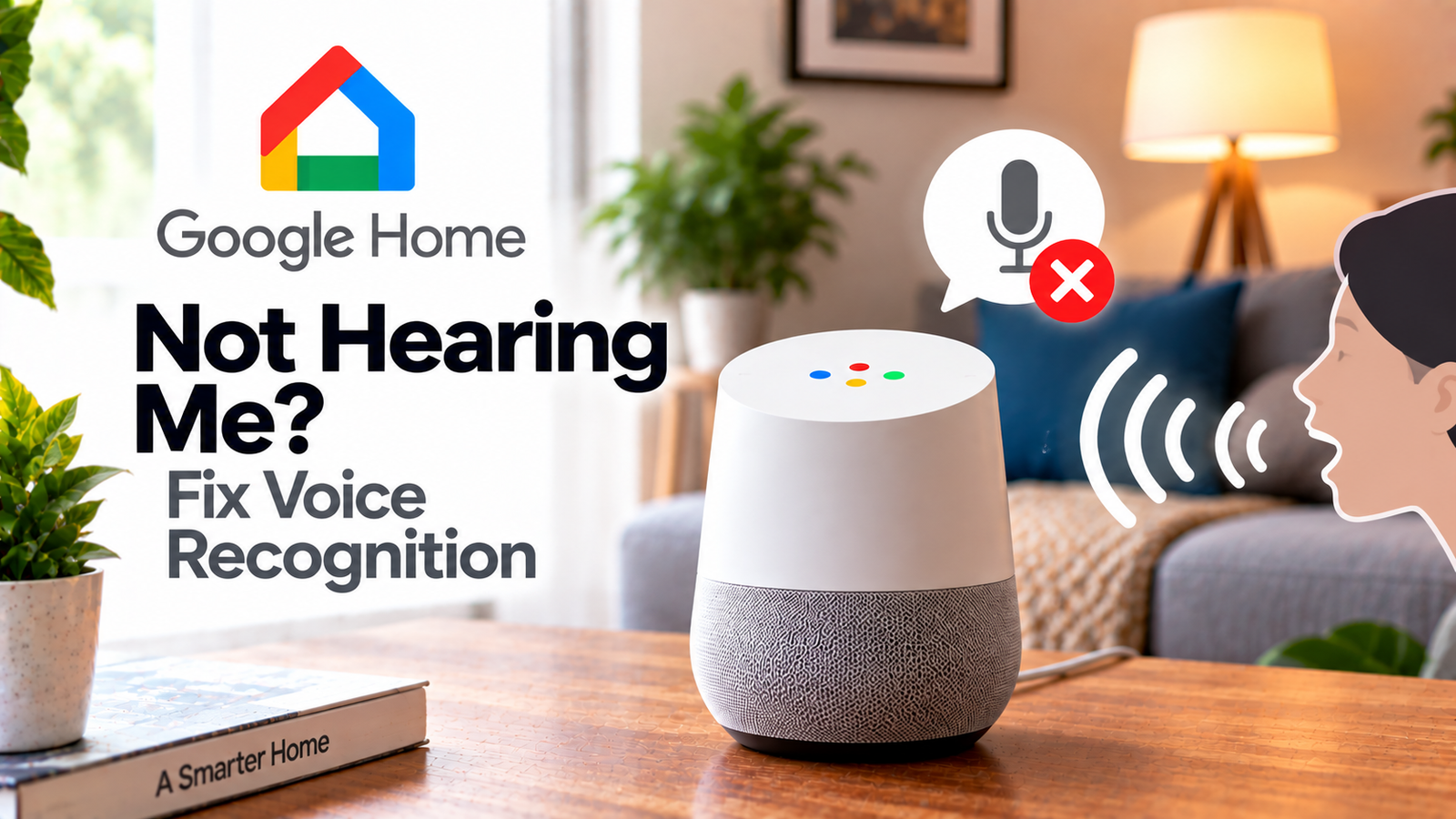 Google Home not hearing me troubleshooting guide