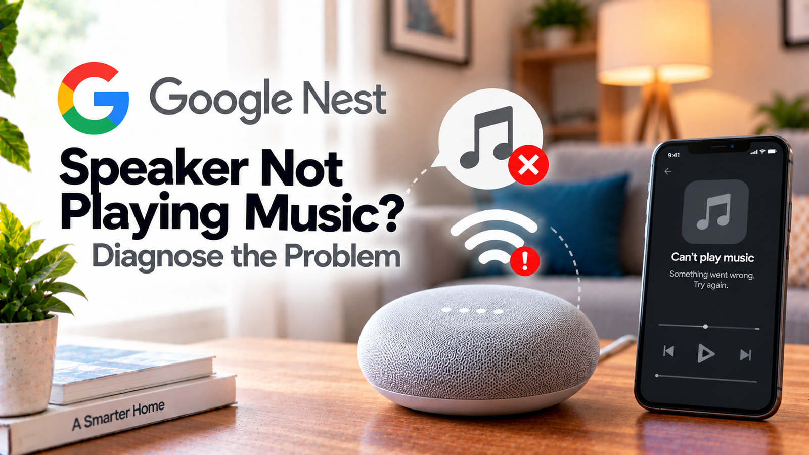 Google Nest speaker not playing music troubleshooting guide