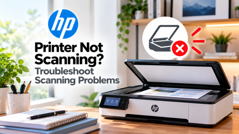 HP printer not scanning troubleshooting guide