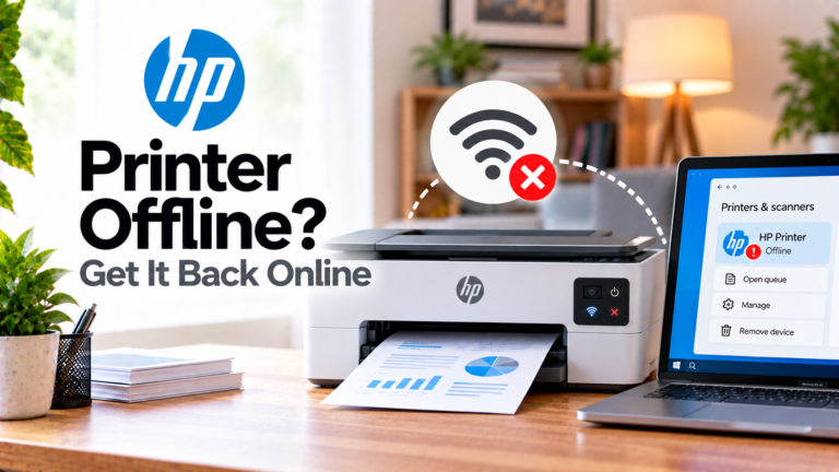 HP printer offline troubleshooting guide