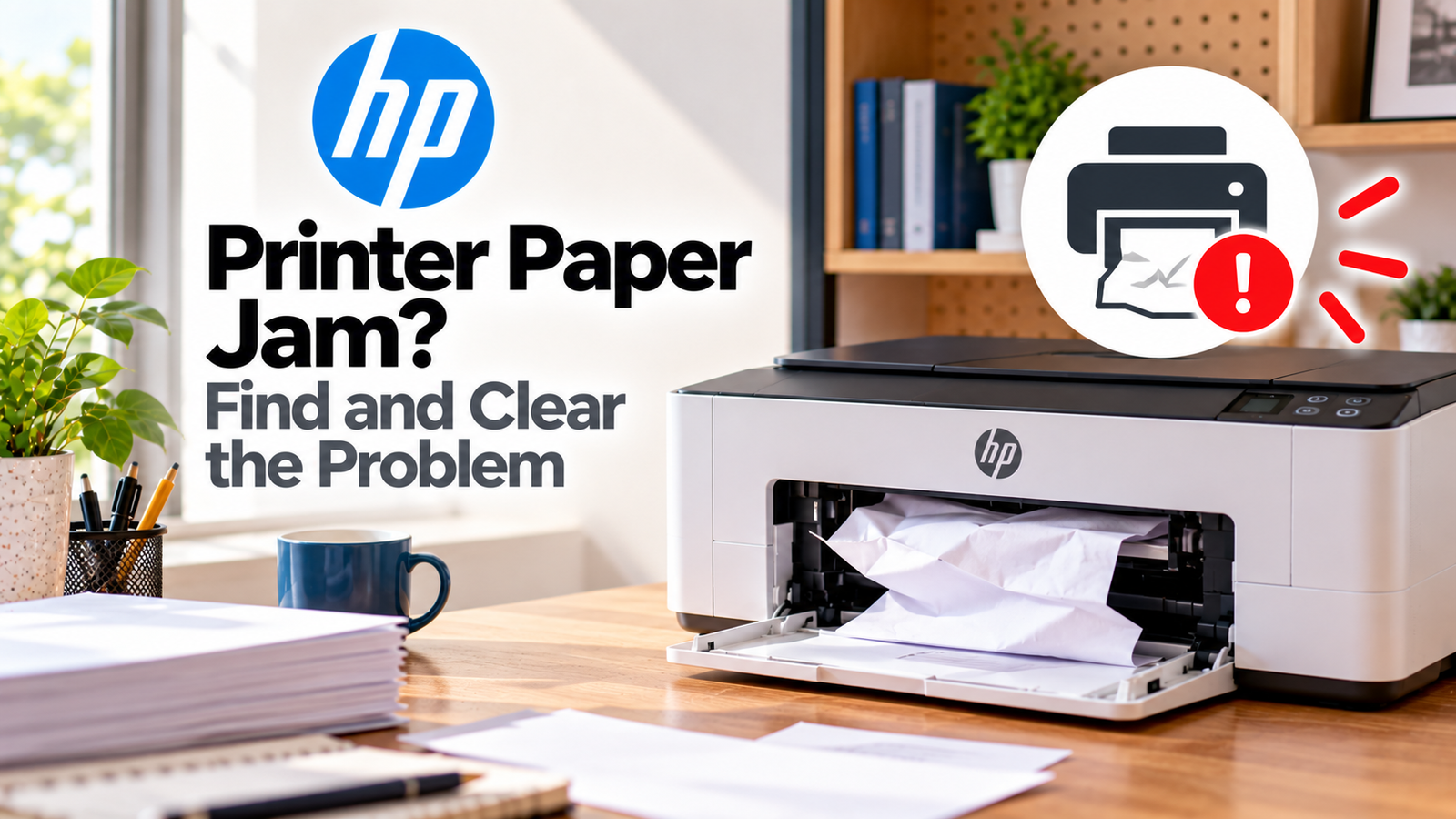 HP printer paper jam troubleshooting guide
