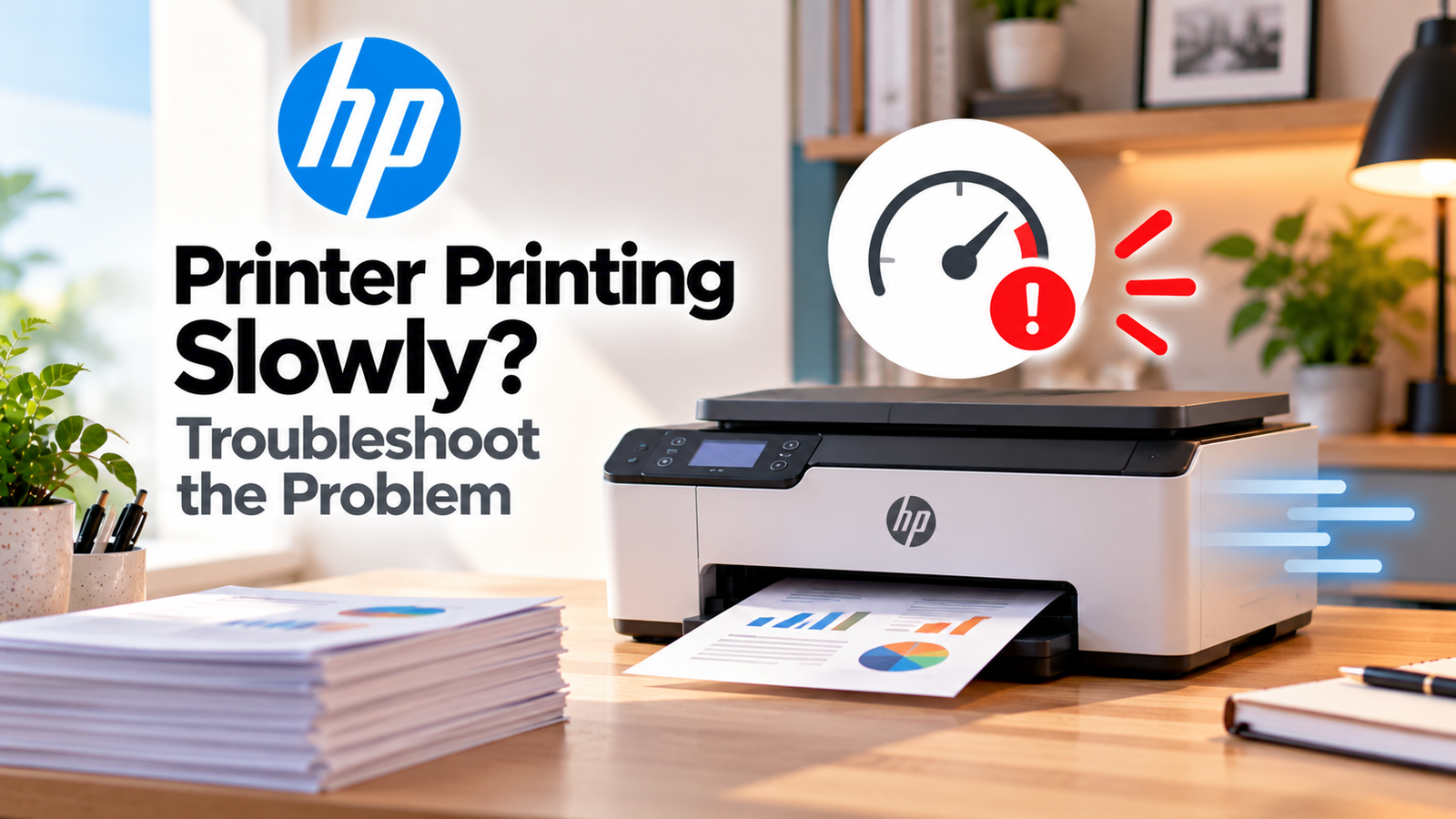 HP printer printing slowly troubleshooting guide