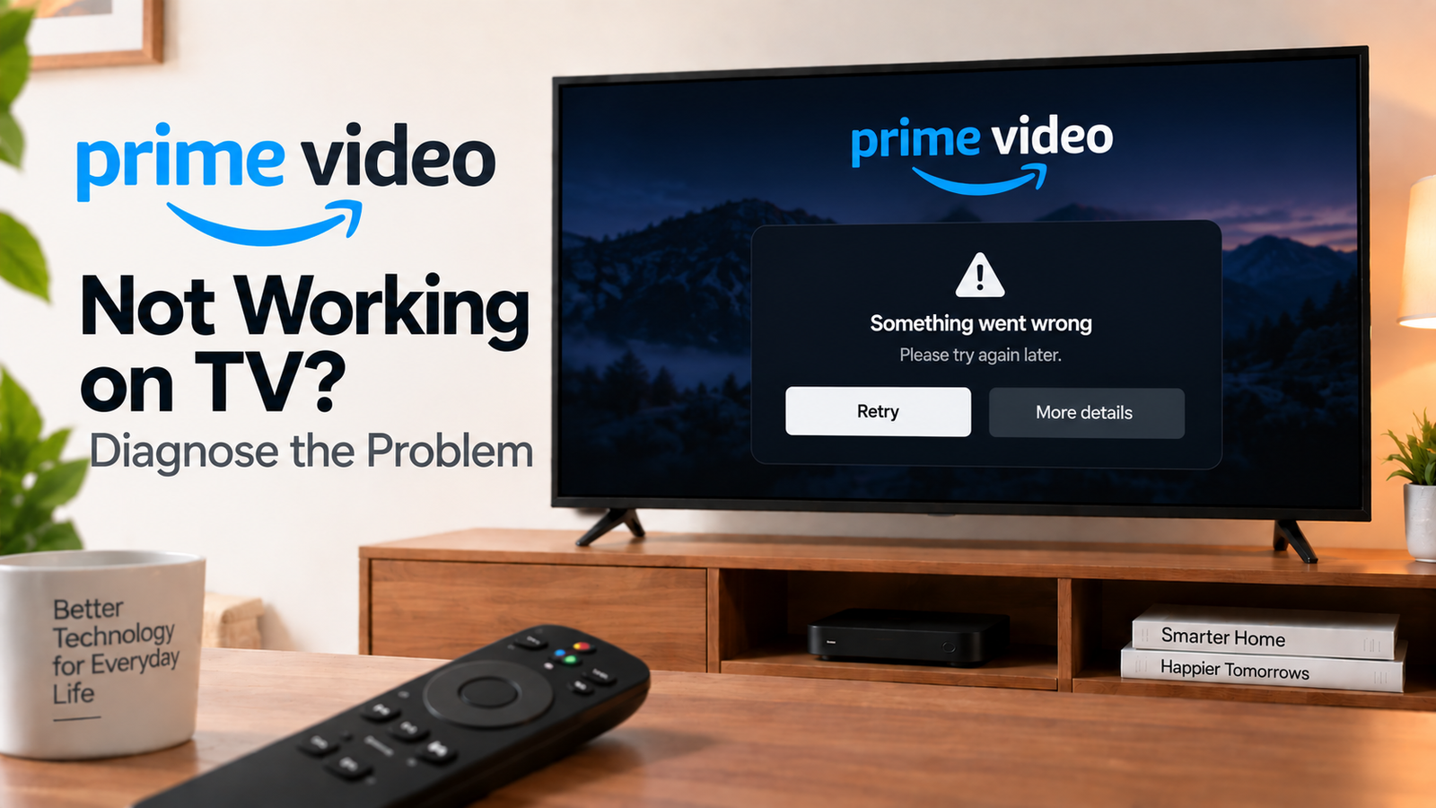 Prime Video not working on TV troubleshooting guide