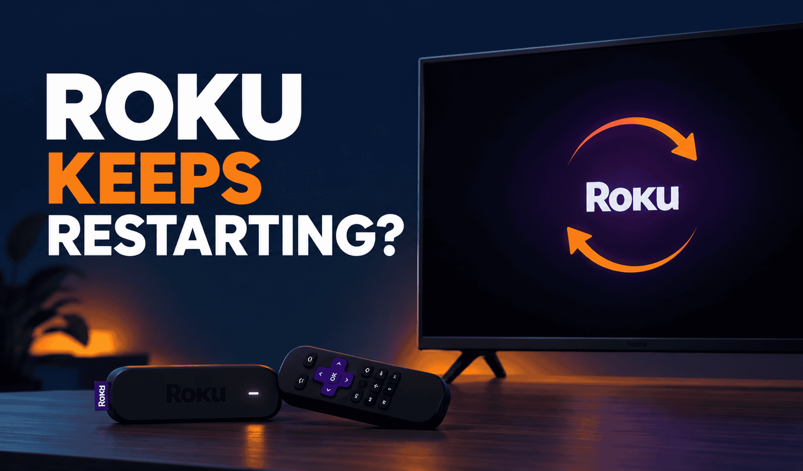 Roku keeps restarting