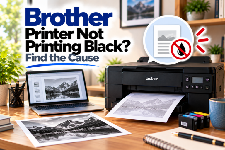 Brother printer not printing black troubleshooting guide