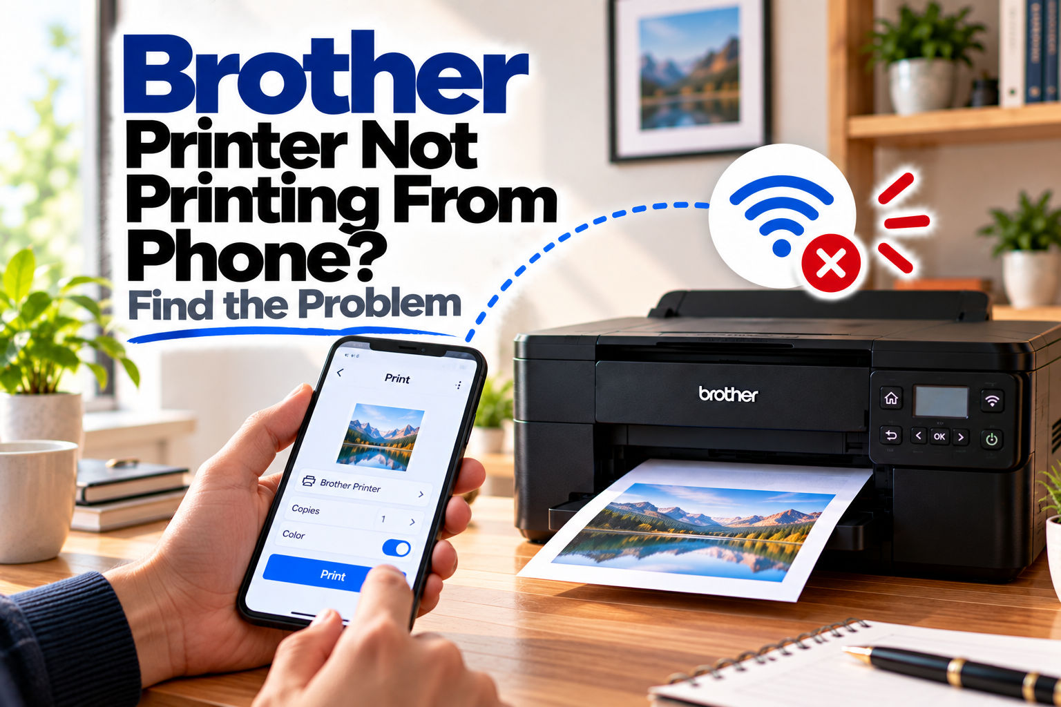 Brother printer not printing from phone troubleshooting guide