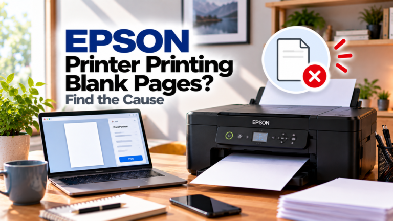 Epson printer printing blank pages troubleshooting guide