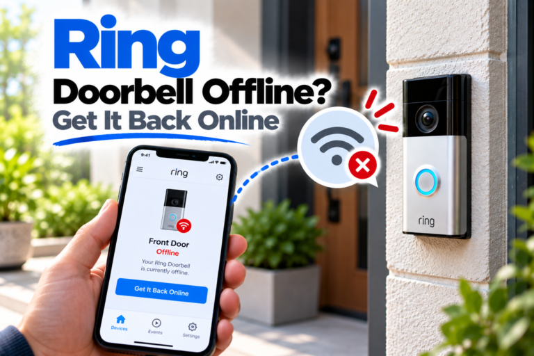 Ring Doorbell offline troubleshooting guide